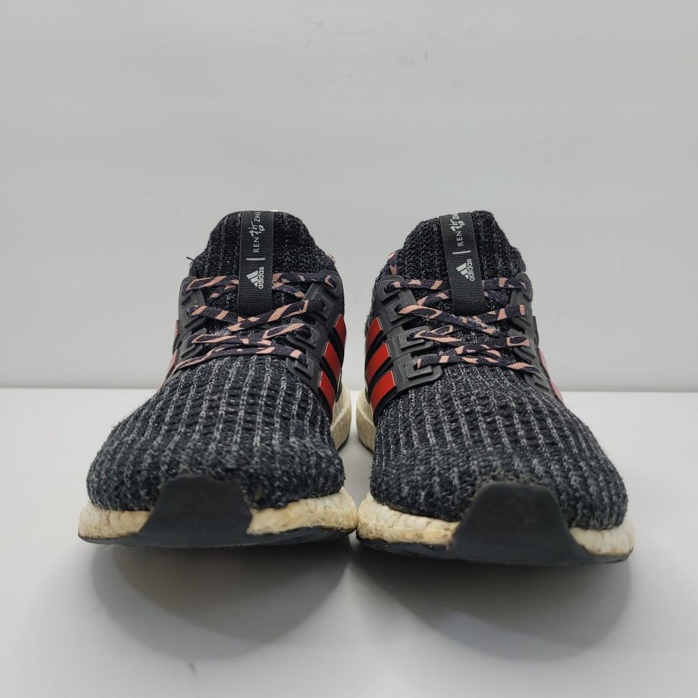 Adidas Ultra Boost 4.0 2018 Men's Black Red Running Shoes F35231 US Size 9 - Picture 3 of 8